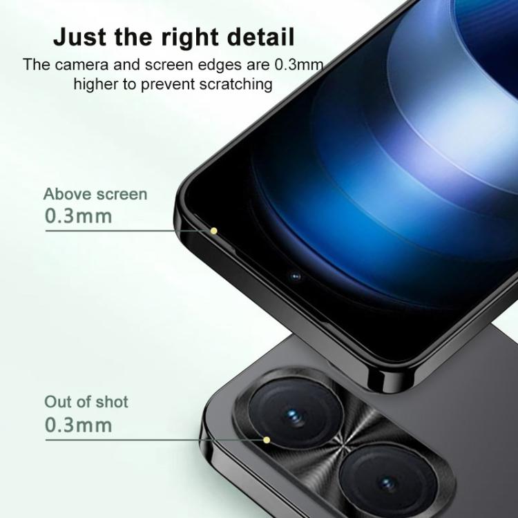 For vivo S50 Pro mini AG Frosted Electroplating Acrylic Phone Case