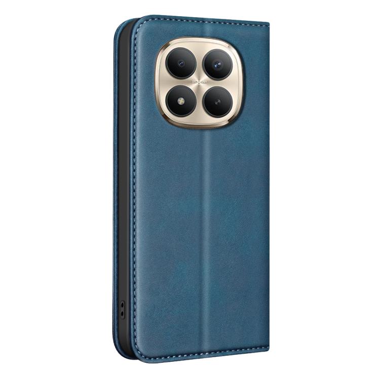 For Xiaomi Poco M8 Pro 5G BINFEN COLOR Calfskin Texture Magnetic RFID Vegan Leather Phone Case