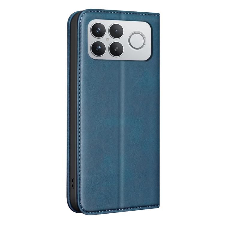 For Xiaomi Poco F8 Ultra 5G BINFEN COLOR Calfskin Texture Magnetic RFID Vegan Leather Phone Case