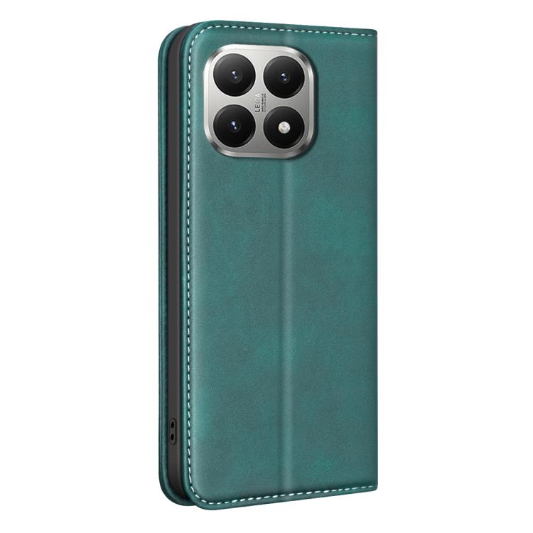 For Xiaomi 15T 5G BINFEN COLOR Calfskin Texture Magnetic RFID Vegan Leather Phone Case