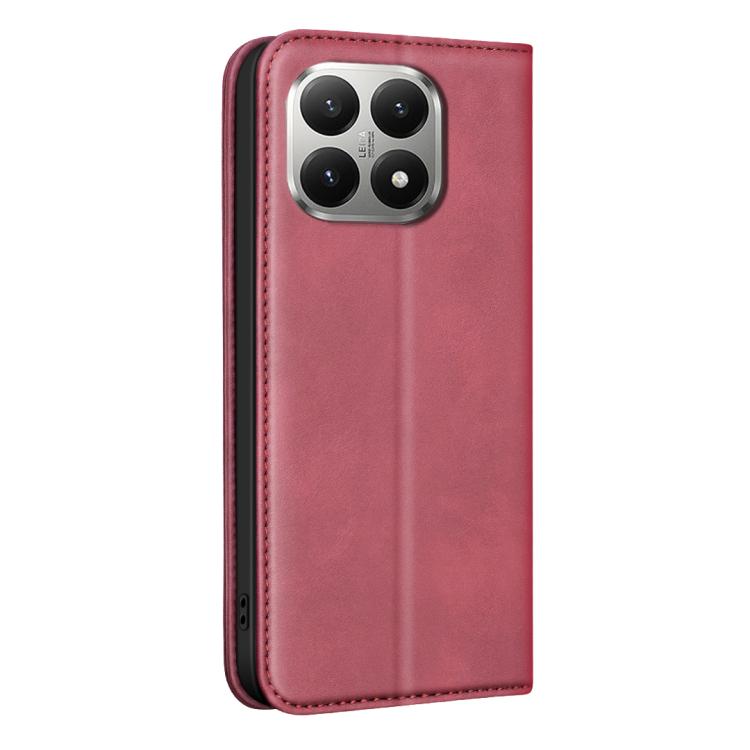 For Xiaomi 15T 5G BINFEN COLOR Calfskin Texture Magnetic RFID Vegan Leather Phone Case