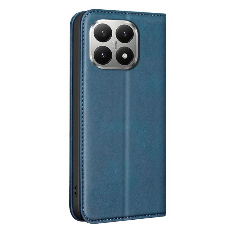 For Xiaomi 15T 5G BINFEN COLOR Calfskin Texture Magnetic RFID Vegan Leather Phone Case