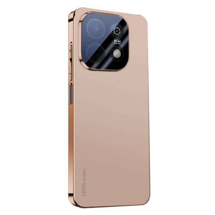 For Huawei Enjoy 90 Plus AG Frosted Electroplating Acrylic Phone Case