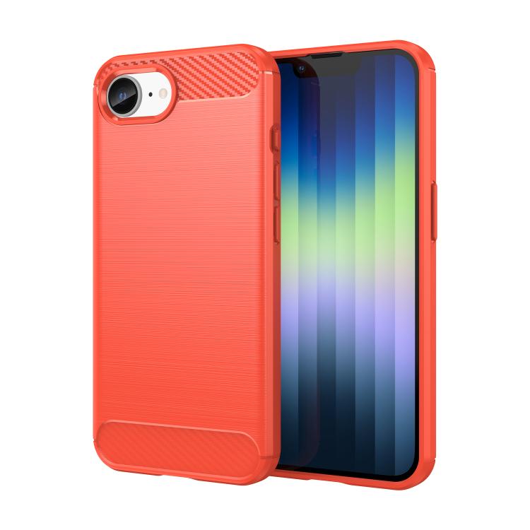 For iPhone 17e / 16e WANLONFENG Brushed Texture Shockproof TPU Phone Case with Screen Film