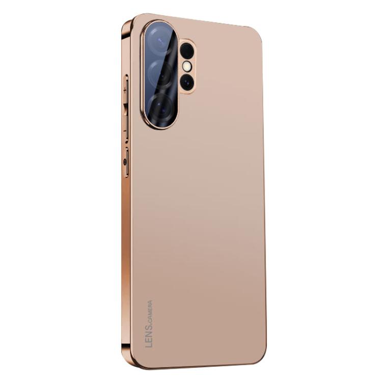 For Galaxy S26 Ultra 5G AG Frosted Electroplating Acrylic Phone Case