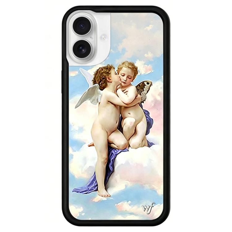 For iPhone 17 WildFlow Fairy Tales Series Pattern Phone Case