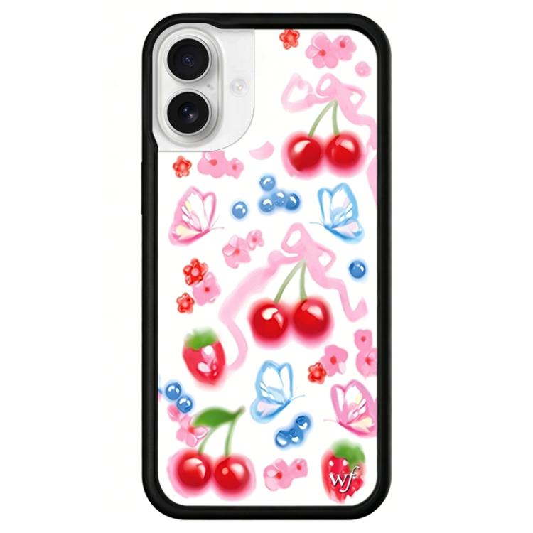 For iPhone 17 WildFlow Fairy Tales Series Pattern Phone Case