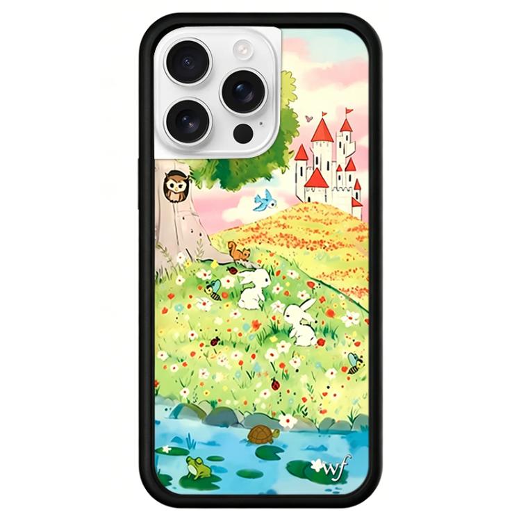 For iPhone 15 Pro Max WildFlow Fairy Tales Series Pattern Phone Case