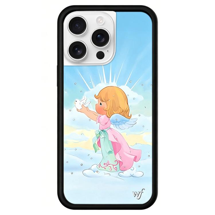 For iPhone 15 Pro WildFlow Fairy Tales Series Pattern Phone Case
