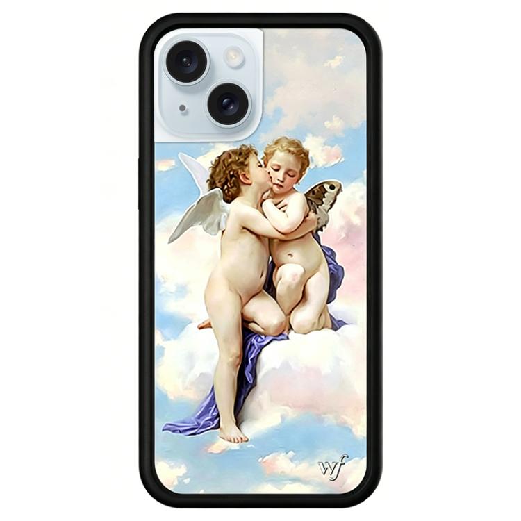 For iPhone 15 Plus WildFlow Fairy Tales Series Pattern Phone Case
