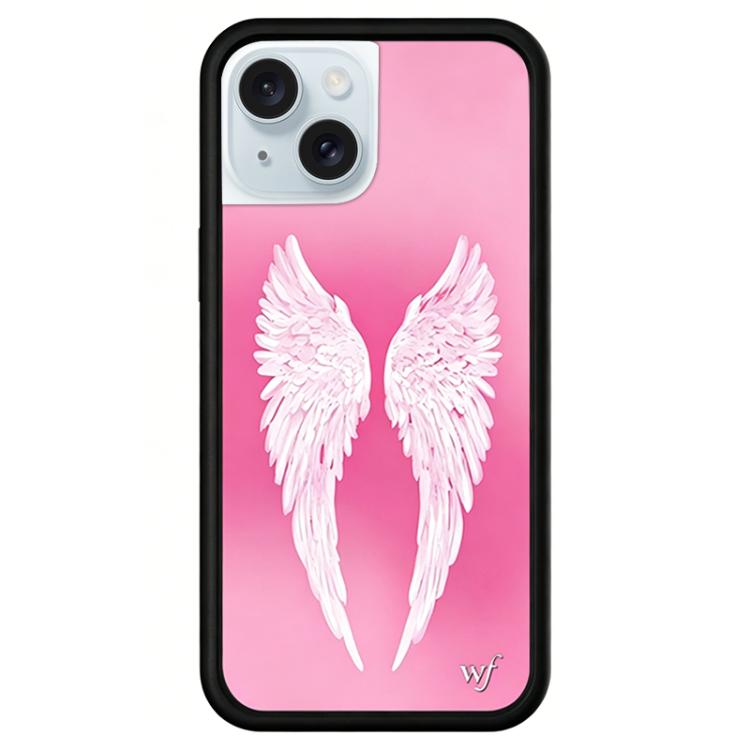 For iPhone 15 Plus WildFlow Fairy Tales Series Pattern Phone Case