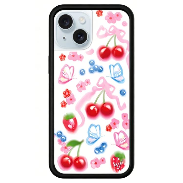 For iPhone 15 Plus WildFlow Fairy Tales Series Pattern Phone Case