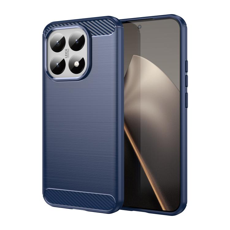 For Xiaomi 15T 5G WANLONFENG Brushed Texture Shockproof TPU Phone Case with Screen Film