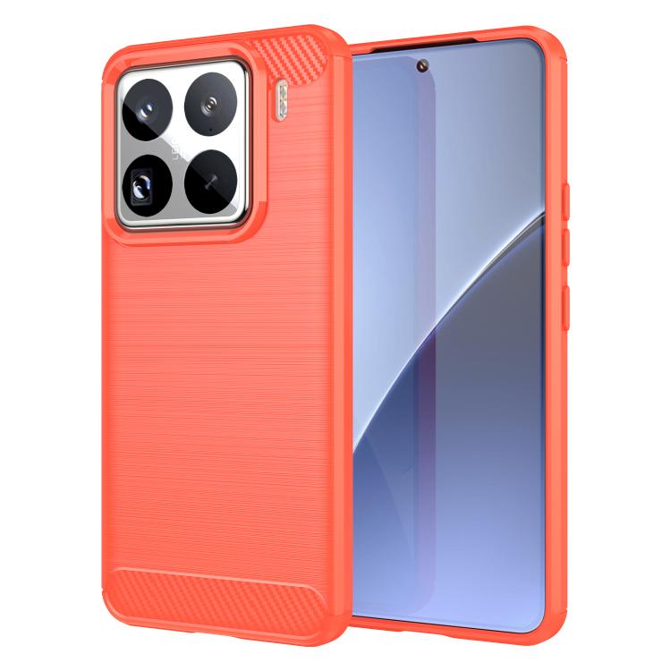 For Xiaomi 15 Pro WANLONFENG Brushed Texture Shockproof TPU Phone Case with Screen Film