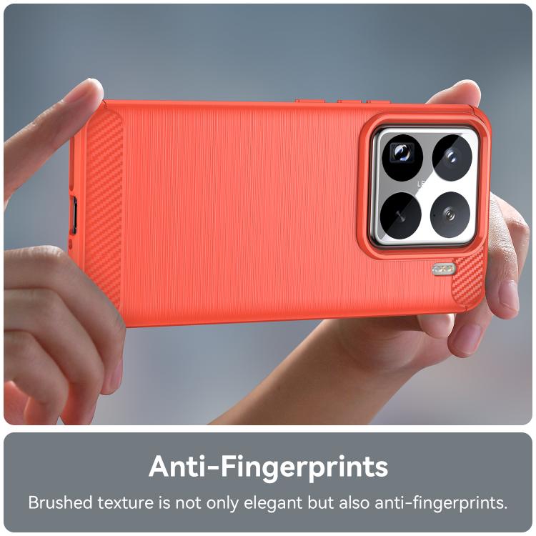 For Xiaomi 15 Pro WANLONFENG Brushed Texture Shockproof TPU Phone Case with Screen Film