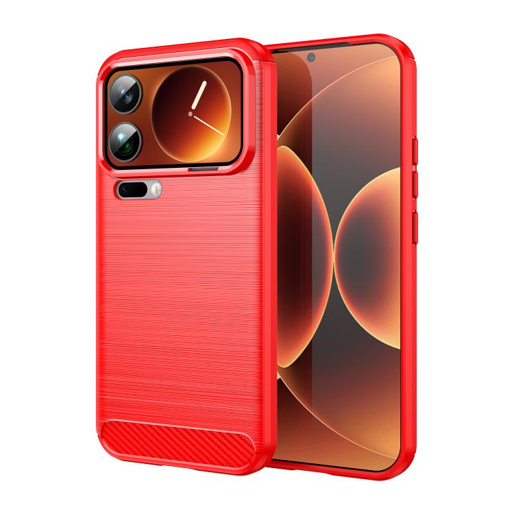 For Xiaomi 17 Pro Max WANLONFENG Brushed Texture Shockproof TPU Phone Case with Screen Film