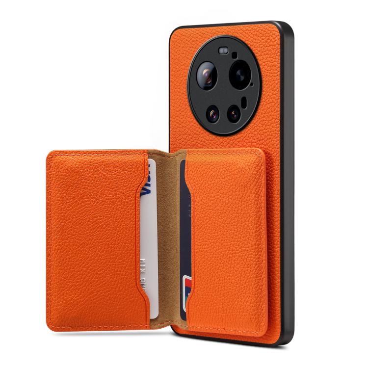For Xiaomi 17Ultra Denior  Litchi Texture Magnetic Phone Case