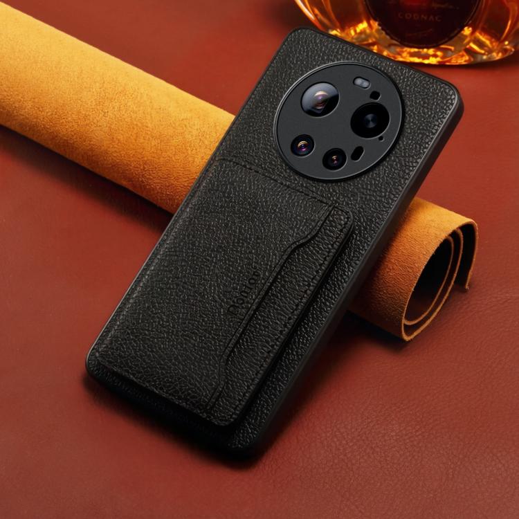 For Xiaomi 17Ultra Denior  Litchi Texture Magnetic Phone Case