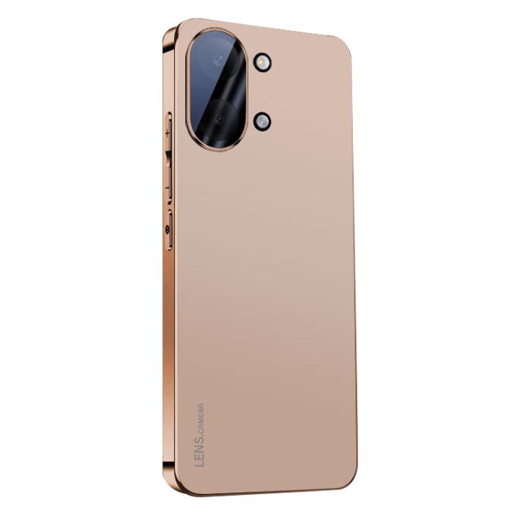 For Redmi Turbo 5 Max / Poco X8 Pro Max AG Frosted Electroplating Acrylic Phone Case