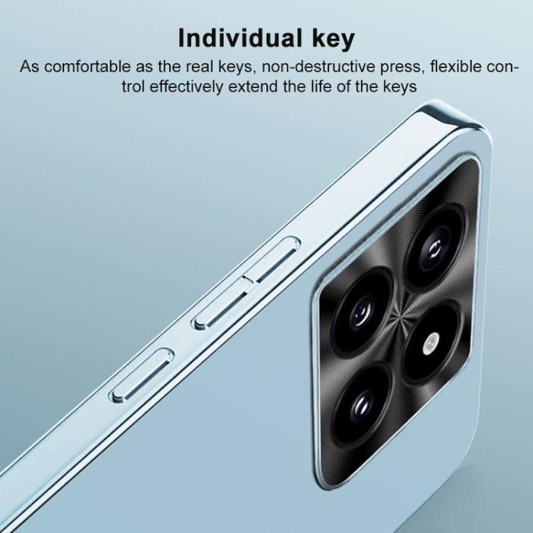For Redmi Turbo 5 Max / Poco X8 Pro Max AG Frosted Electroplating Acrylic Phone Case