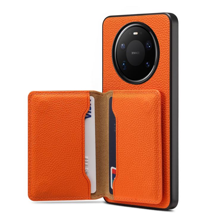 For Huawei Mate 80 / 80 Pro Max Denior  Litchi Texture Magnetic Phone Case