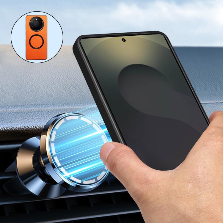 For Huawei Mate 80 / 80 Pro Max Denior  Litchi Texture Magnetic Phone Case