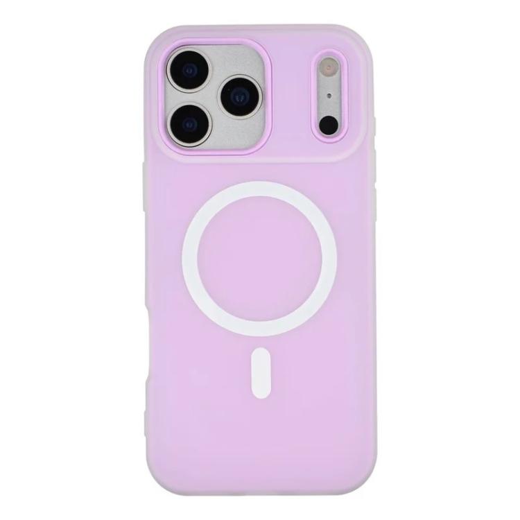 For iPhone 17 Pro Max WANLONFENG Macarons Matte Magnetic Phone Case with 2pcs Screen Films