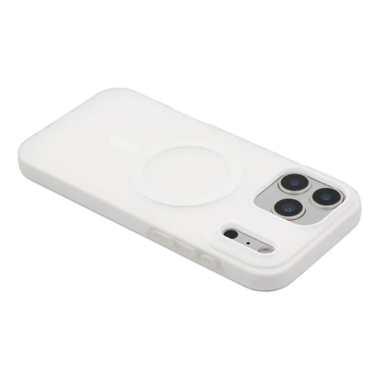 For iPhone 17 Pro WANLONFENG Macarons Matte Magnetic Phone Case with 2pcs Screen Films