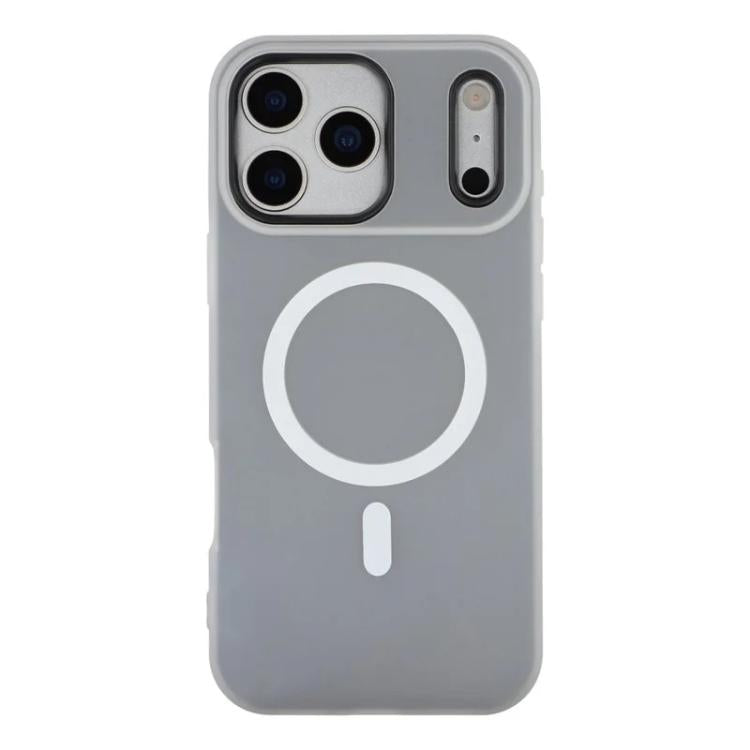 For iPhone 17 Pro WANLONFENG Macarons Matte Magnetic Phone Case with 2pcs Screen Films