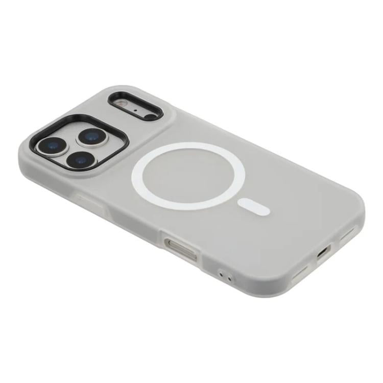 For iPhone 17 Pro WANLONFENG Macarons Matte Magnetic Phone Case with 2pcs Screen Films