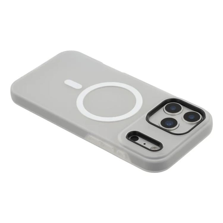 For iPhone 17 Pro WANLONFENG Macarons Matte Magnetic Phone Case with 2pcs Screen Films