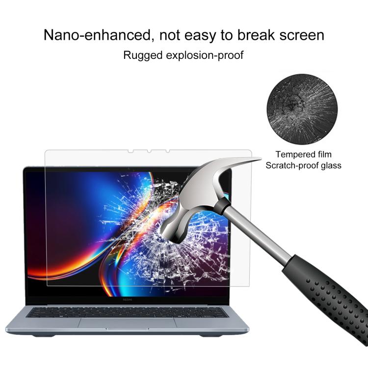 For Xiaomi Book Pro 14 2026 14.6 inch 25pcs 9H Surface Hardness Explosion-proof Tempered Glass Film