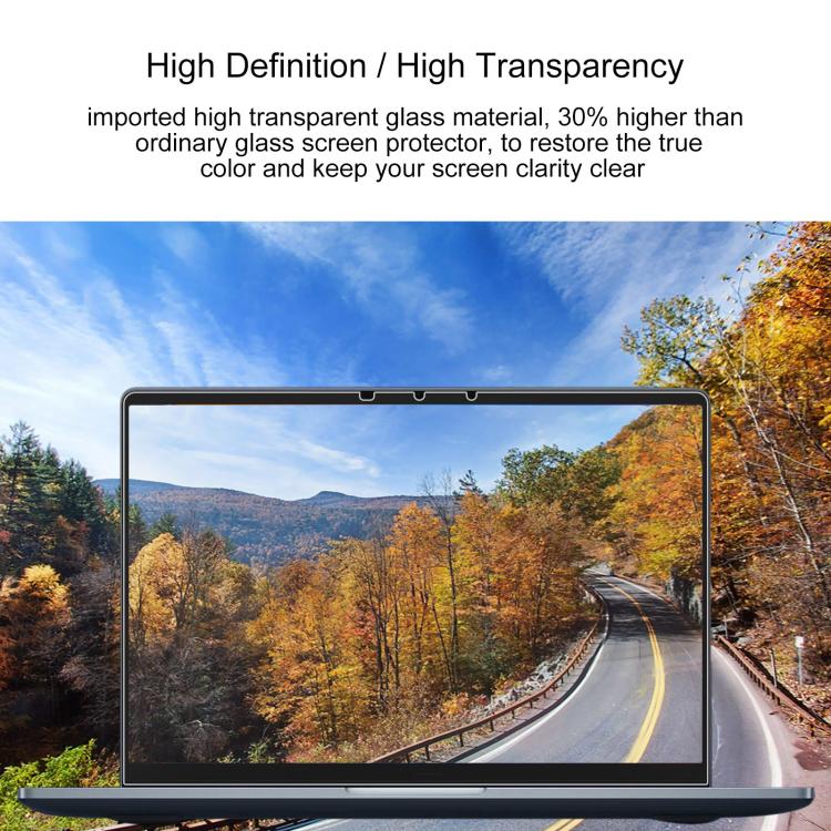 For Xiaomi Book Pro 14 2026 14.6 inch 25pcs 9H Surface Hardness Explosion-proof Tempered Glass Film
