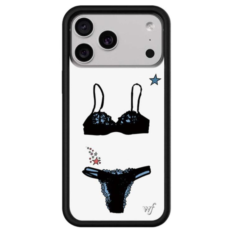 For iPhone 17 Pro WildFlow Trendy Clothing Series Pattern Phone Case - Underwear