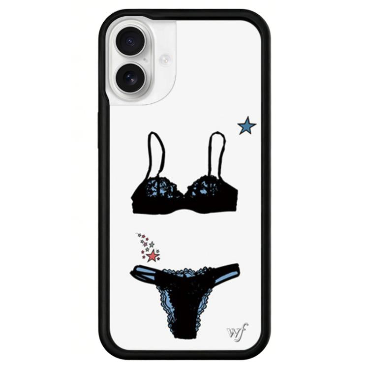 For iPhone 17 WildFlow Trendy Clothing Series Pattern Phone Case - Underwear