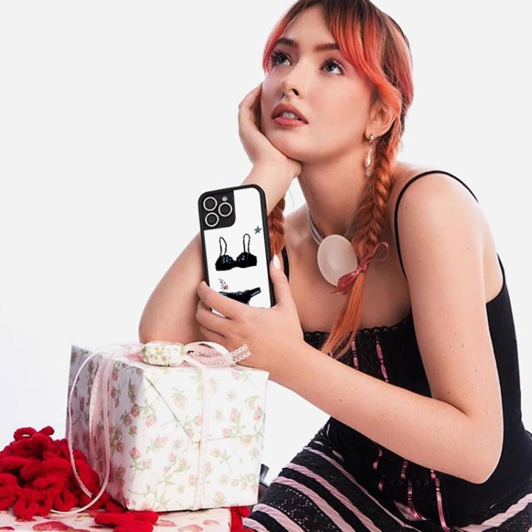 For iPhone 17 WildFlow Trendy Clothing Series Pattern Phone Case - Underwear
