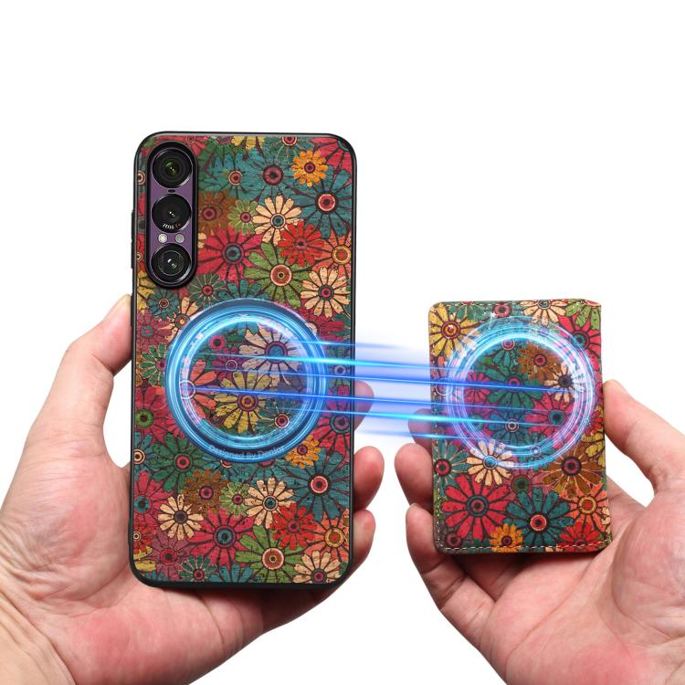 For Huawei Mate 80 Pro Max Denior Flower Language Series Magnetic Phone Case