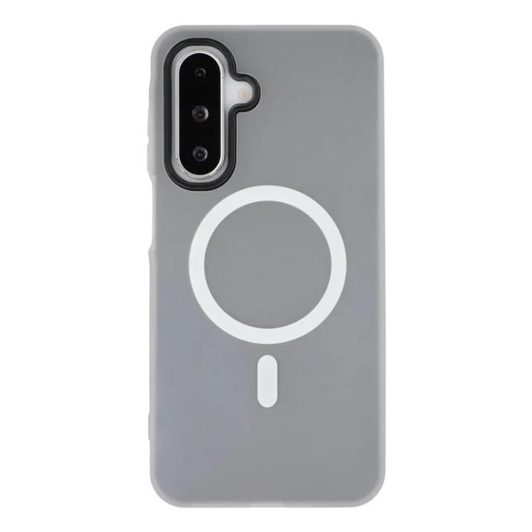 For Galaxy A17 5G / 4G WANLONFENG Macarons Matte Magnetic Phone Case with 2pcs Screen Films