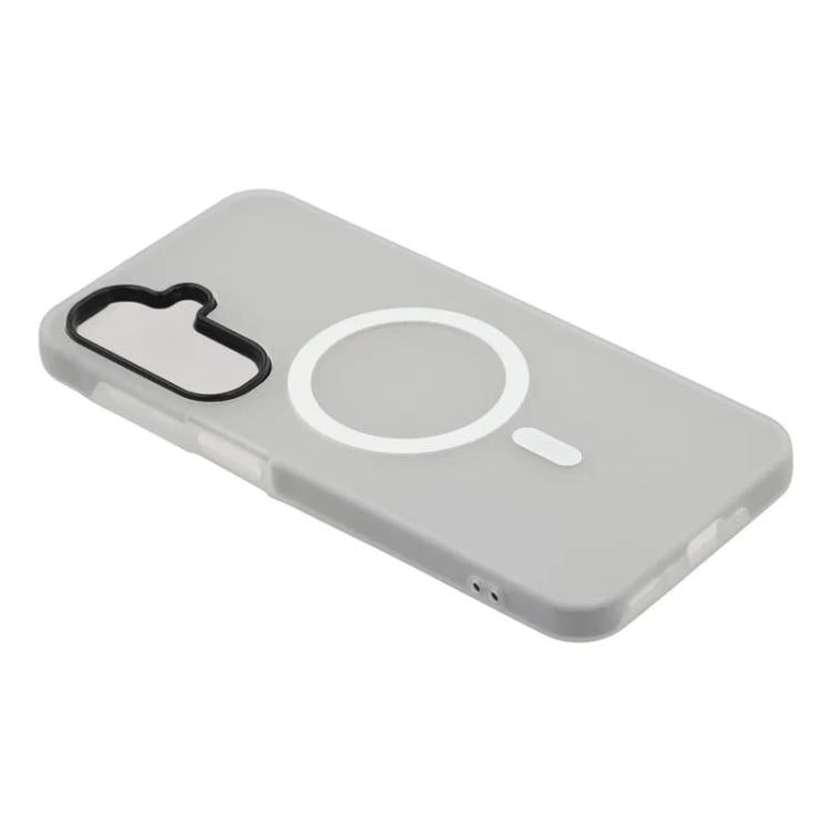 For Galaxy A26 5G WANLONFENG Macarons Matte Magnetic Phone Case with 2pcs Screen Films