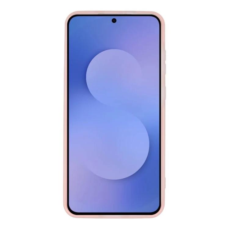 For Galaxy A35 5G WANLONFENG Macarons Matte Magnetic Phone Case with 2pcs Screen Films