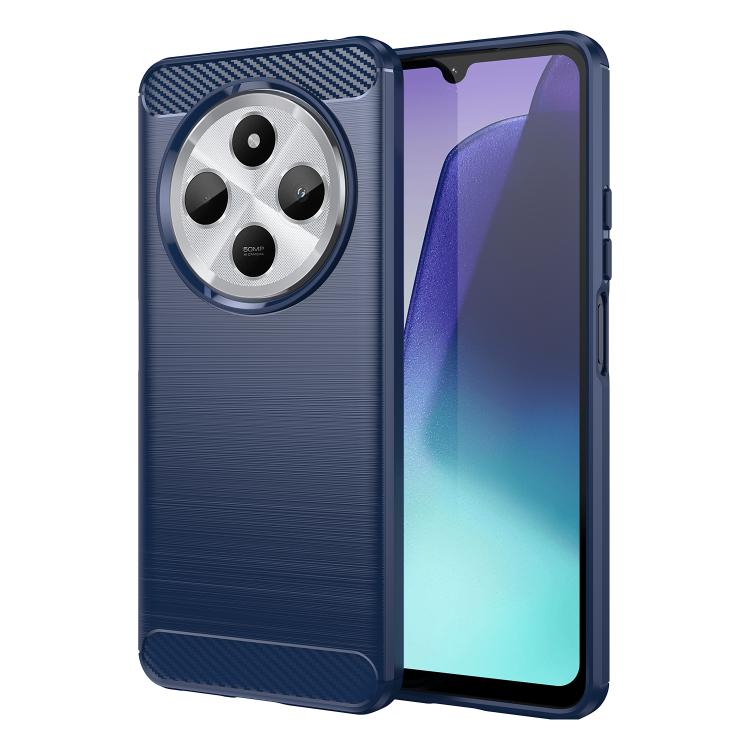 For Redmi 14R 5G / 14C 4G WANLONFENG Brushed Texture Shockproof TPU Phone Case with Screen Film