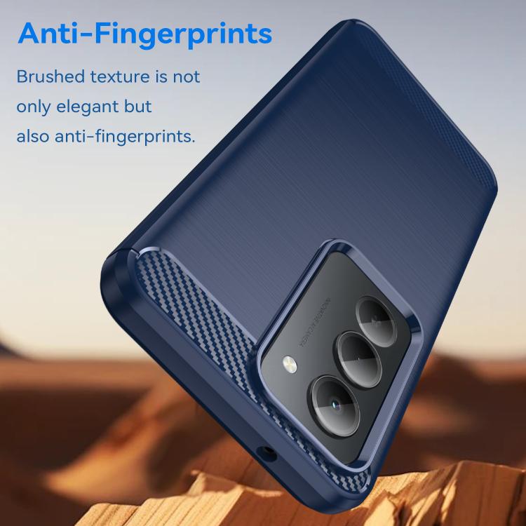 For Redmi 15 5G Global 169.5mm WANLONFENG Brushed Texture Shockproof TPU Phone Case with Screen Film