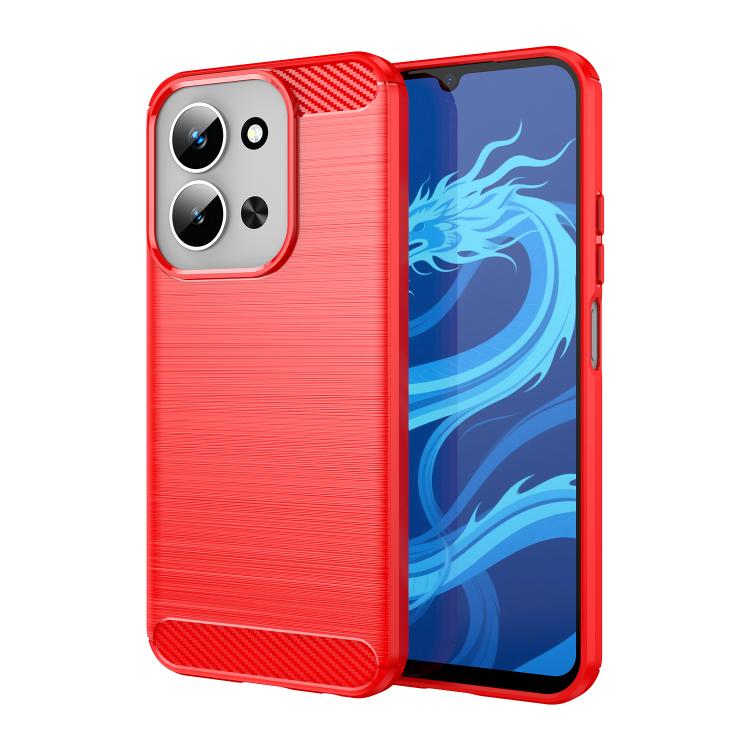 For Redmi 15C 5G / 4G EU 173mm WANLONFENG Brushed Texture Shockproof TPU Phone Case with Screen Film