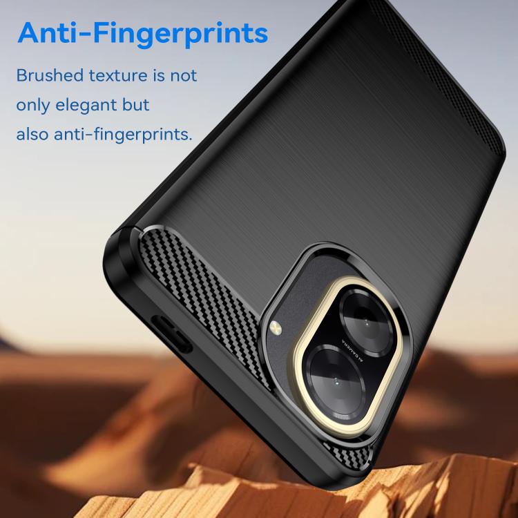 For Redmi A5 4G 173.3mm WANLONFENG Brushed Texture Shockproof TPU Phone Case with Screen Film