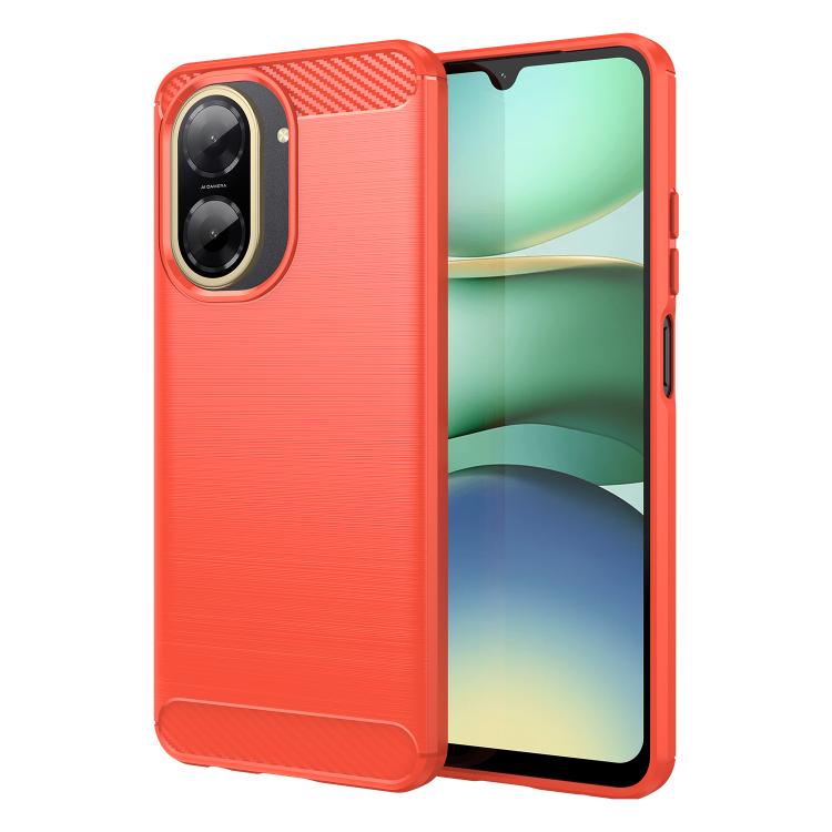 For Redmi A5 4G 173.3mm WANLONFENG Brushed Texture Shockproof TPU Phone Case with Screen Film