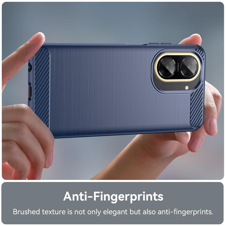 For Redmi A5 4G 173.3mm WANLONFENG Brushed Texture Shockproof TPU Phone Case with Screen Film