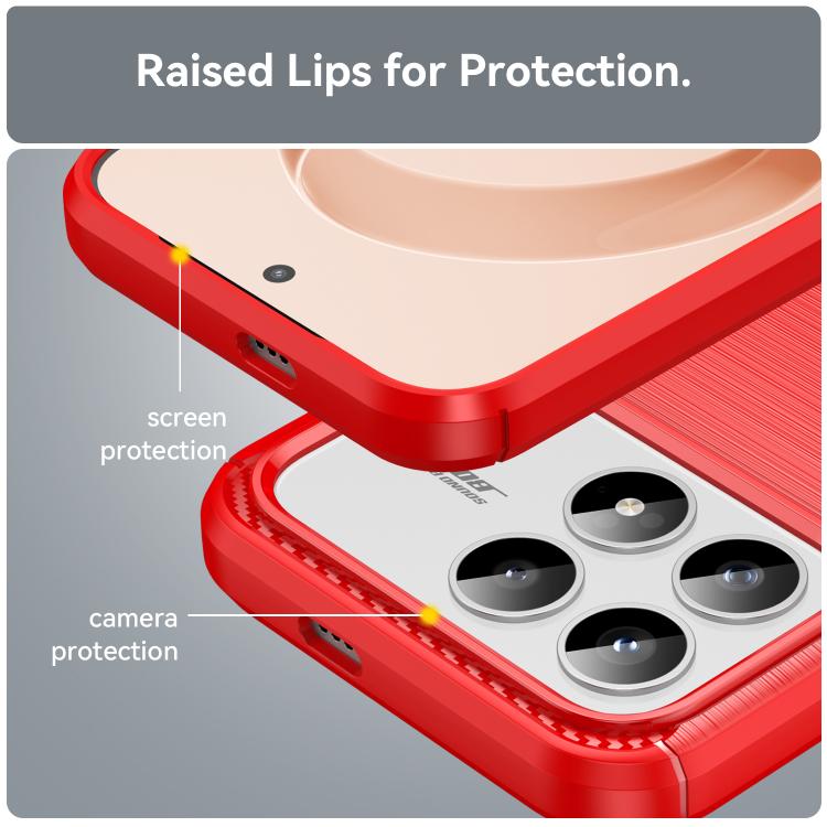 For Redmi K90 / Poco F8 Pro 5G WANLONFENG Brushed Texture Shockproof TPU Phone Case with Screen Film