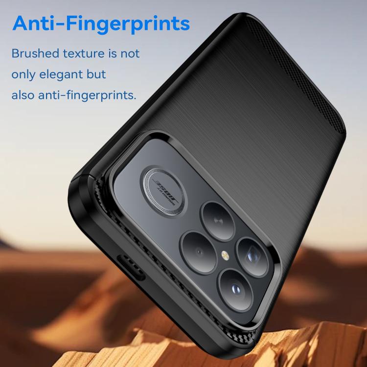 For Redmi K90 Pro Max / Poco F8 Ultra WANLONFENG Brushed Texture Shockproof TPU Phone Case with Screen Film
