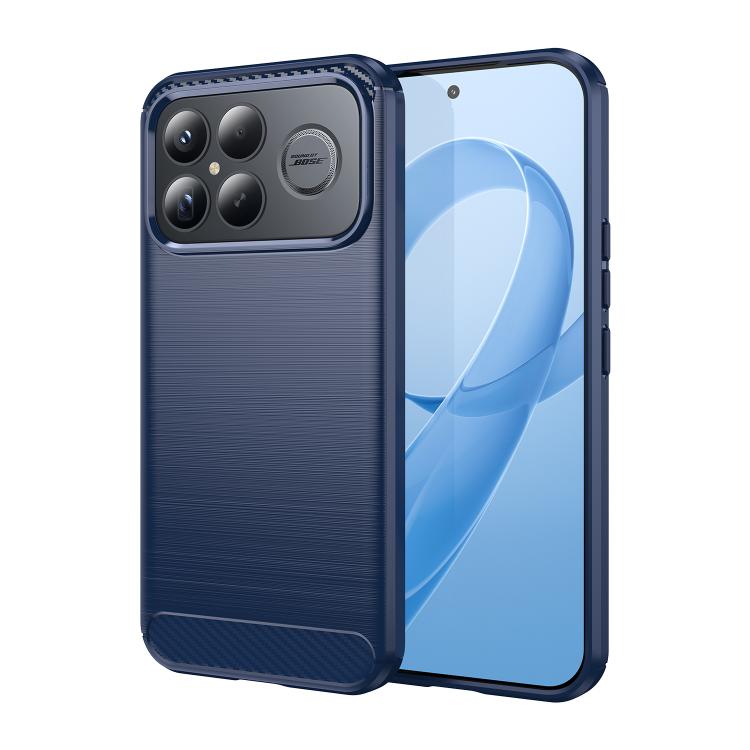 For Redmi K90 Pro Max / Poco F8 Ultra WANLONFENG Brushed Texture Shockproof TPU Phone Case with Screen Film