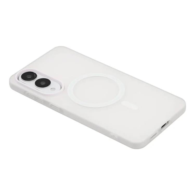 For Galaxy S25 Edge 5G WANLONFENG Macarons Matte Magnetic Phone Case with 2pcs Screen Films